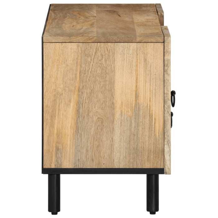 Tv-Meubel 105X33X46Cm Massief Mangohout