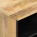 Tv-Meubel 100X33X46 Cm Massief Mangohout