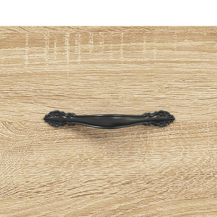 Schoenenkast 102X36X60 Cm Bewerkt Hout Sonoma Eikenkleurig