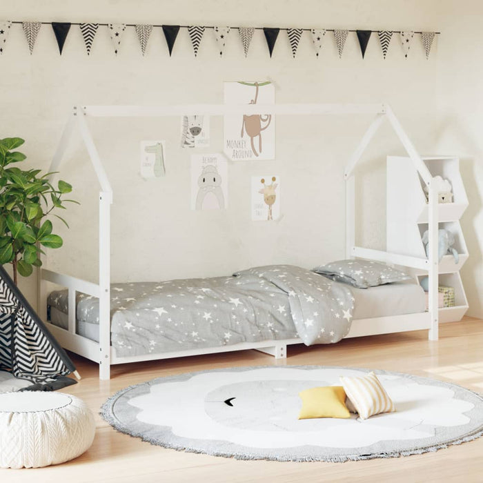 Kinderbedframe Massief Grenenhout