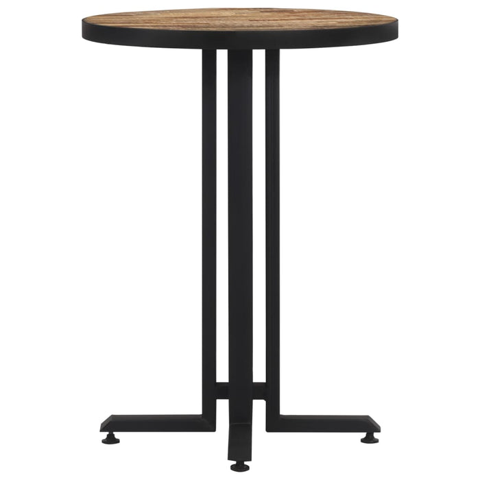 Bistrotafel Rond Ø55X76 Cm Massief Gerecycled Teakhout