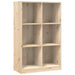 Boekenkast 70X33X110 Massief Grenenhout