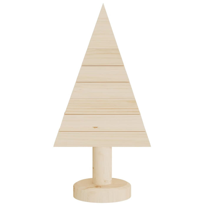 Kerstdecoraties Kerstboom 2 St 30 Cm Massief Grenenhout