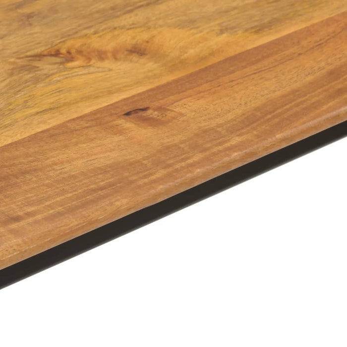 Wandtafel 110X40X76 Cm Massief Mangohout En Ijzer