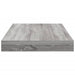 Wandschappen 4 St 40X10X1,5 Cm Bewerkt Hout Grijs Sonoma Eiken