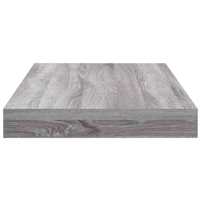 Wandschappen 8 St 40X10X1,5 Cm Bewerkt Hout Grijs Sonoma Eiken