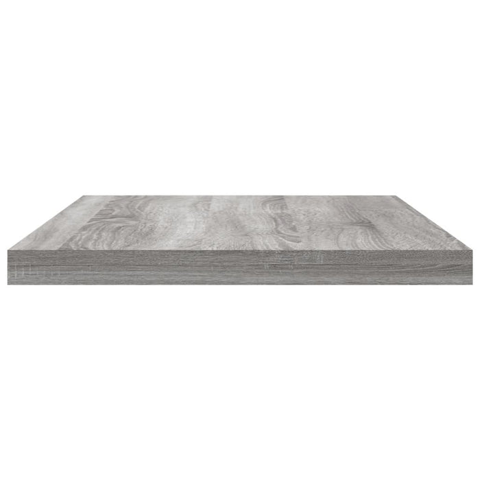 Wandschappen 4 St 40X20X1,5 Cm Bewerkt Hout Grijs Sonoma Eiken