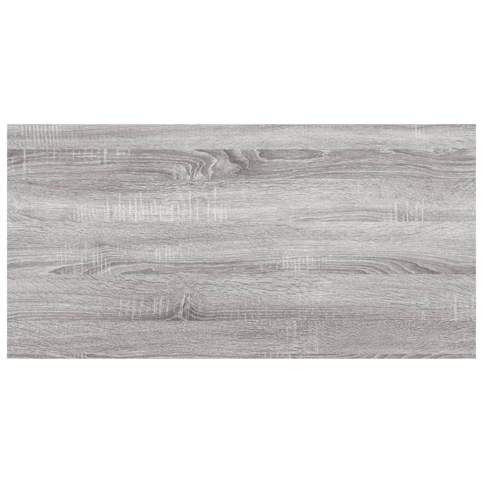 Wandschappen 8 St 40X20X1,5 Cm Bewerkt Hout Grijs Sonoma Eiken