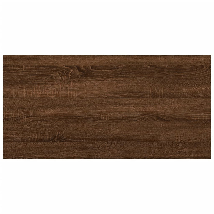 Wandschappen 8 St 40X20X1,5 Cm Bewerkt Hout Bruin Eikenkleur