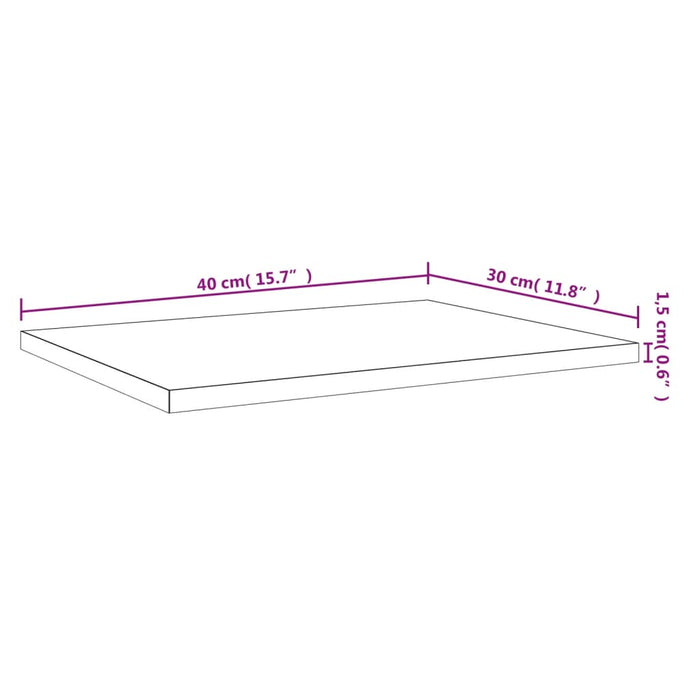 Wandschappen 4 St 40X30X1,5 Cm Bewerkt Hout Grijs Sonoma Eiken