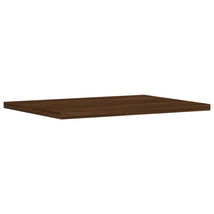 Wandschappen 4 St 40X30X1,5 Cm Bewerkt Hout Bruin Eikenkleur