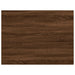 Wandschappen 4 St 40X30X1,5 Cm Bewerkt Hout Bruin Eikenkleur