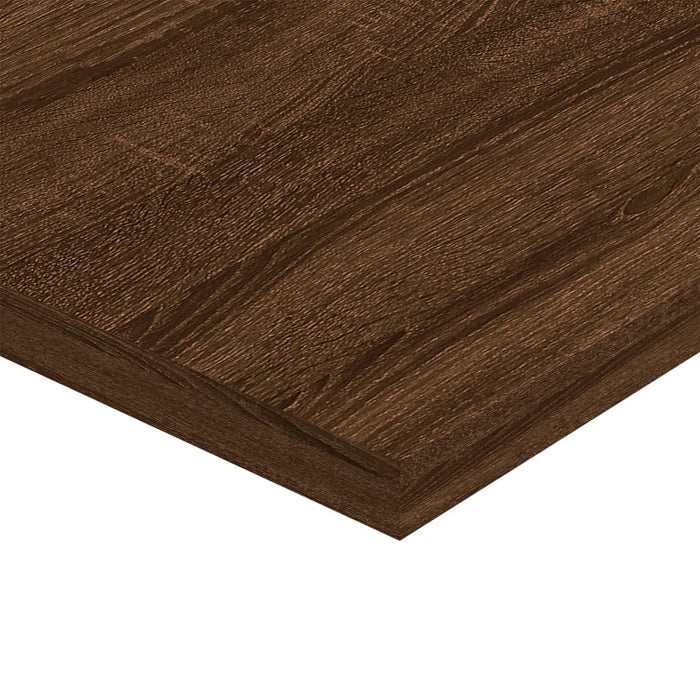 Wandschappen 4 St 40X30X1,5 Cm Bewerkt Hout Bruin Eikenkleur