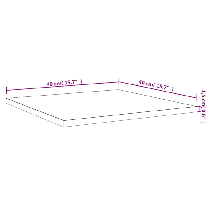 Wandschappen 4 St 40X40X1,5 Cm Bewerkt Hout Gerookt Eikenkleur