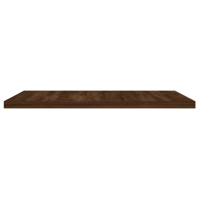 Wandschappen 4 St 40X40X1,5 Cm Bewerkt Hout Bruin Eikenkleur