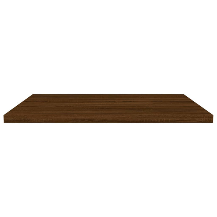 Wandschappen 4 St 40X50X1,5 Cm Bewerkt Hout Bruin Eikenkleur