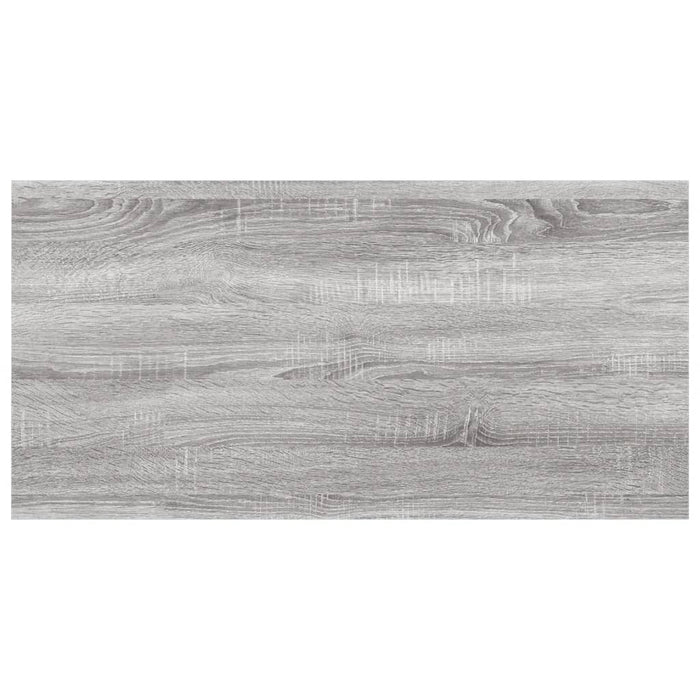 Wandschappen 4 St 60X20X1,5 Cm Bewerkt Hout Grijs Sonoma Eiken