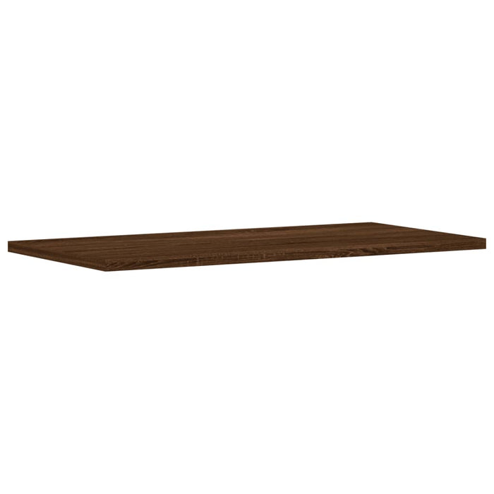 Wandschappen 4 St 60X20X1,5 Cm Bewerkt Hout Bruin Eikenkleur