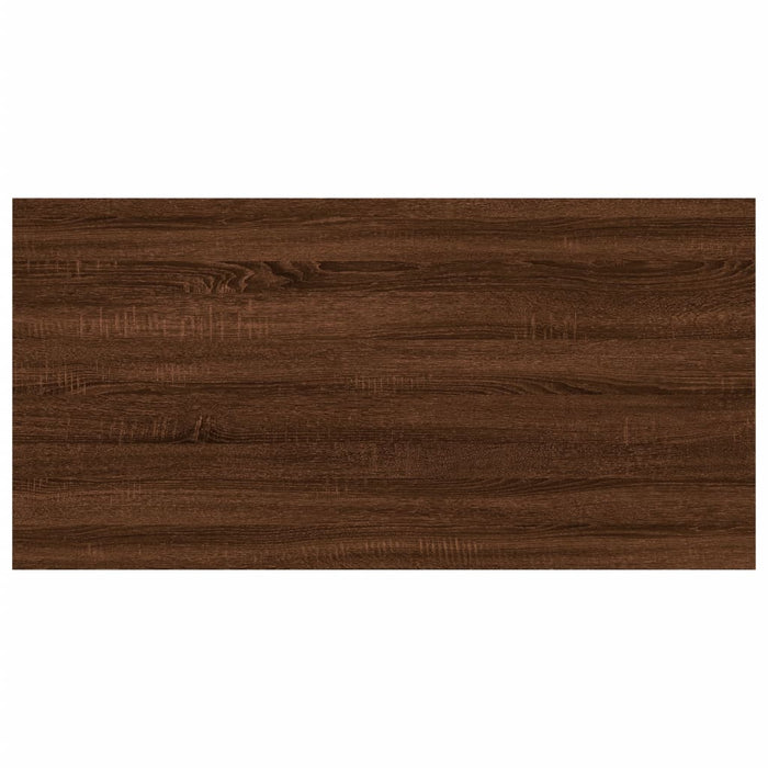 Wandschappen 4 St 60X30X1,5 Cm Bewerkt Hout Bruin Eikenkleur