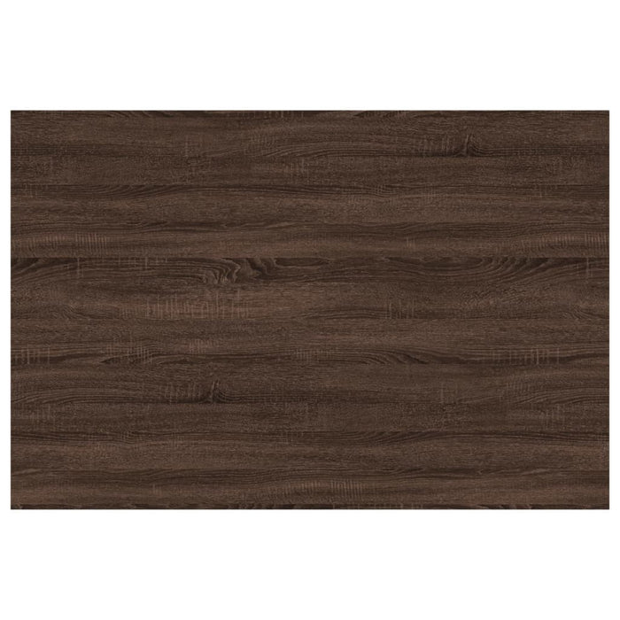 Wandschappen 4 St 60X40X1,5 Cm Bewerkt Hout Bruin Eikenkleur