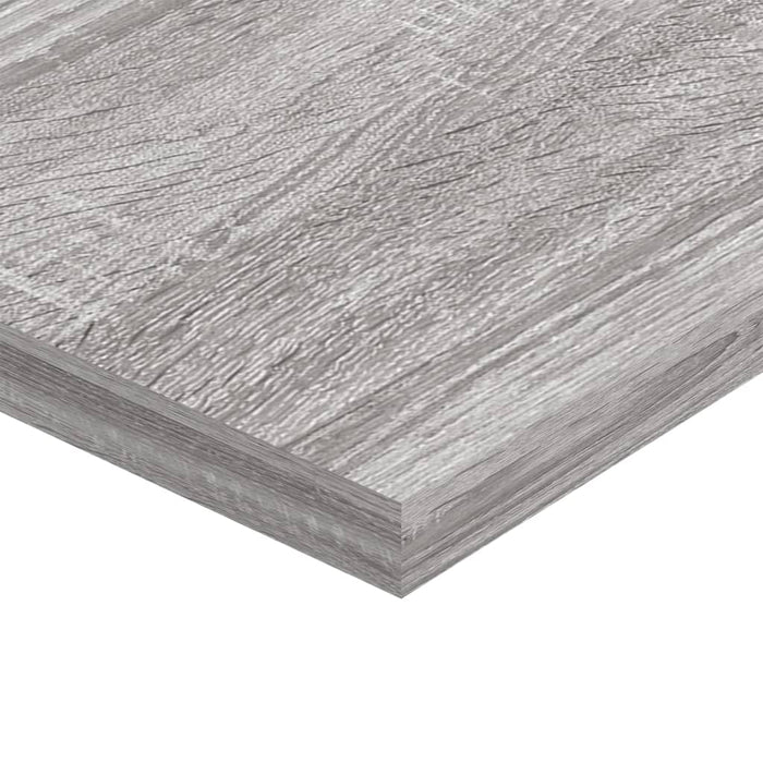 Wandschappen 4 St 80X20X1,5 Cm Bewerkt Hout Grijs Sonoma Eiken