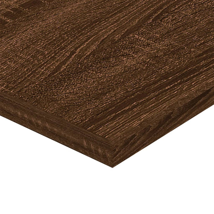 Wandschappen 4 St 80X20X1,5 Cm Bewerkt Hout Bruin Eikenkleur Beige