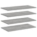 Wandschappen 4 St 80X40X1,5 Cm Bewerkt Hout Grijs Sonoma Eiken