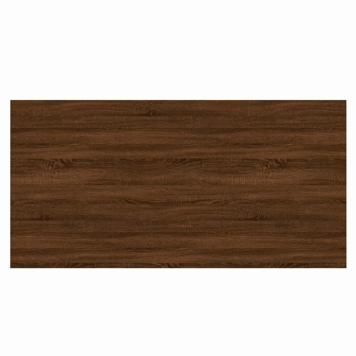 Wandschappen 4 St 80X40X1,5 Cm Bewerkt Hout Bruin Eikenkleur