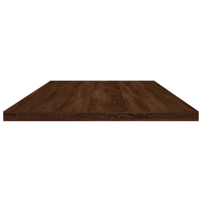 Wandschappen 4 St 100X30X1,5 Cm Bewerkt Hout Bruin Eikenkleur