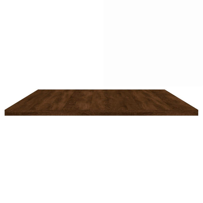 Wandschappen 4 St 100X50X1,5 Cm Bewerkt Hout Bruin Eikenkleur