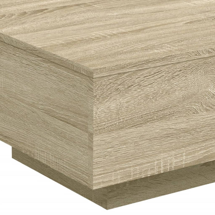 Salontafel Bewerkt Hout Kleurig