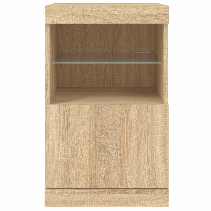 Dressoir Met Led-Verlichting 41X37X67 Cm Kleurig