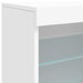 Dressoir Met Led-Verlichting 60,5X37X67 Cm Wit