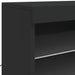 Dressoir Met Led-Verlichting 60,5X37X67 Cm Zwart