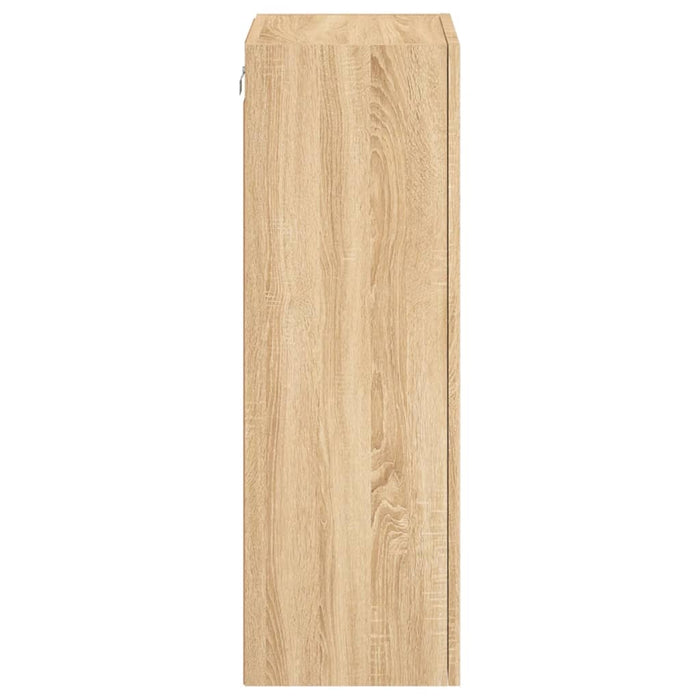 Tv-Wandmeubel 40,5X30X90 Cm Bewerkt Hout Sonoma Eikenkleurig