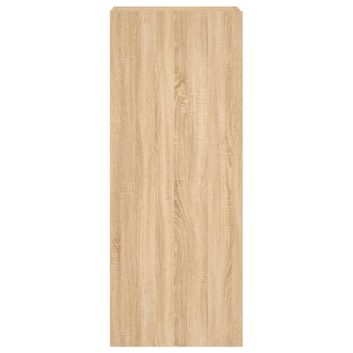 Tv-Wandmeubel 40,5X30X102 Cm Bewerkt Hout Sonoma Eikenkleurig