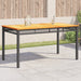 Tuintafel Poly Rattan En Acaciahout