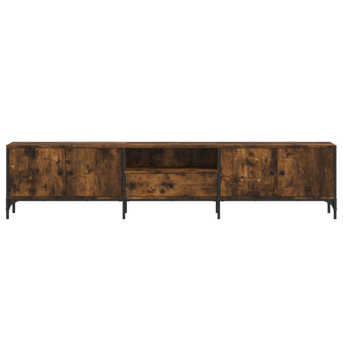 Tv-Meubel Met Lade 200X25X44 Cm Bewerkt Hout Kleur