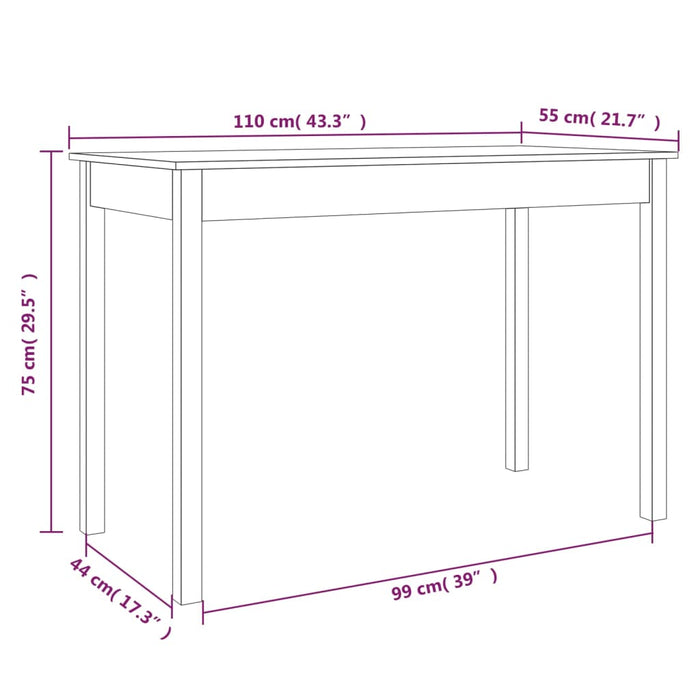 Eettafel Massief Grenenhout Was