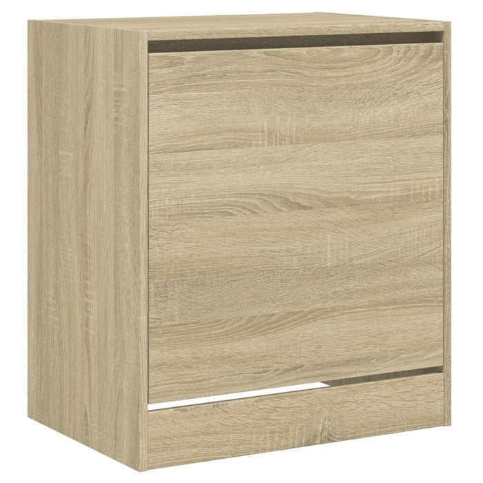 Schoenenkast 60X42X69 Cm Bewerkt Hout Sonoma Eikenkleurig Sonoma Eiken