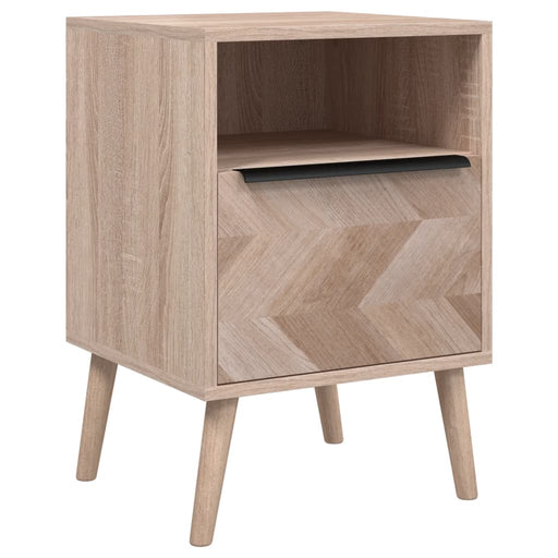 Finori Dressoir Lusk 61A 38,5X38,5X57 Cm Sonoma Eikenkleurig