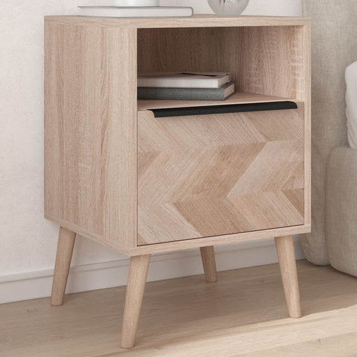 Finori Dressoir Lusk 61A 38,5X38,5X57 Cm Sonoma Eikenkleurig