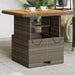 Tuintafel Poly Rattan En Acaciahout