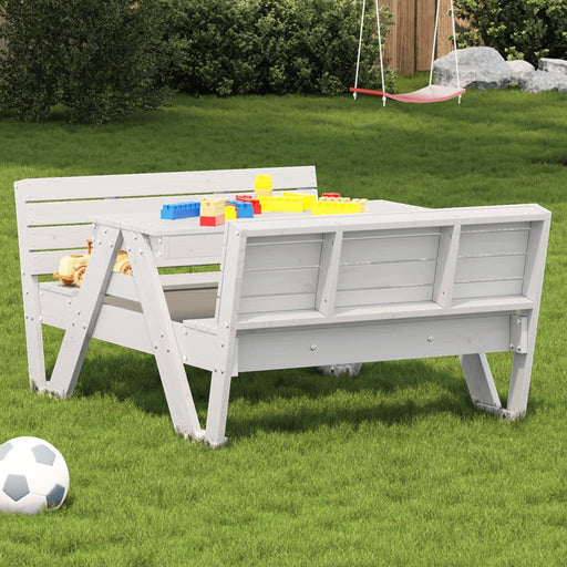 Picknicktafel Voor Kinderen 88X122X58 Cm Grenenhout