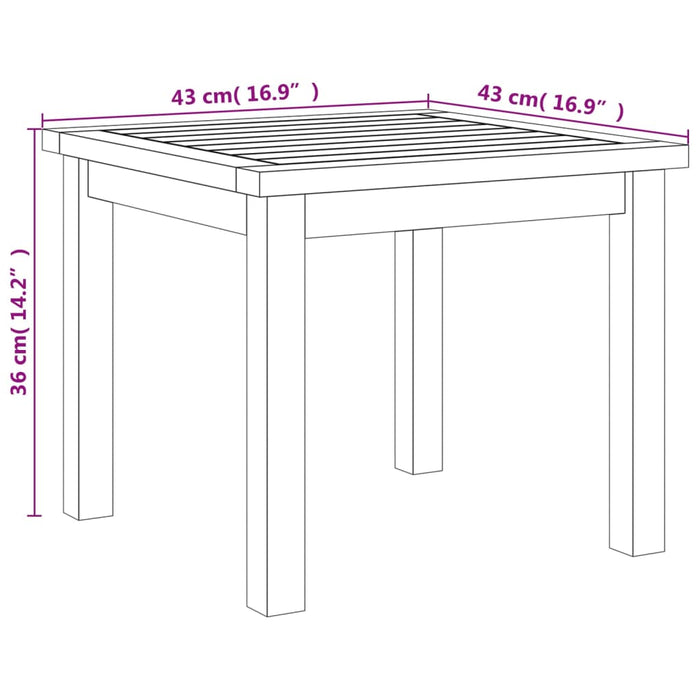 3-Delige Bistroset Poly Rattan En Acaciahout