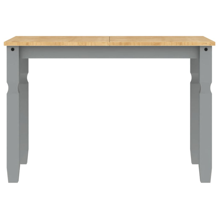 Eettafel Corona 112X60X75 Cm Massief Grenenhout Grijs