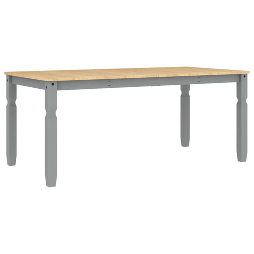 Eettafel Corona 180X90X75 Cm Massief Grenenhout Grijs