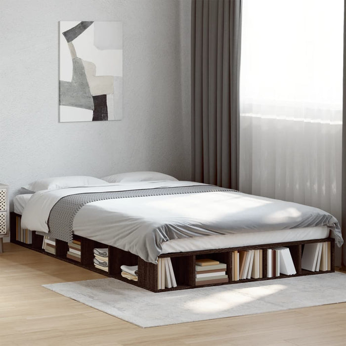 Bedframe Bewerkt Hout