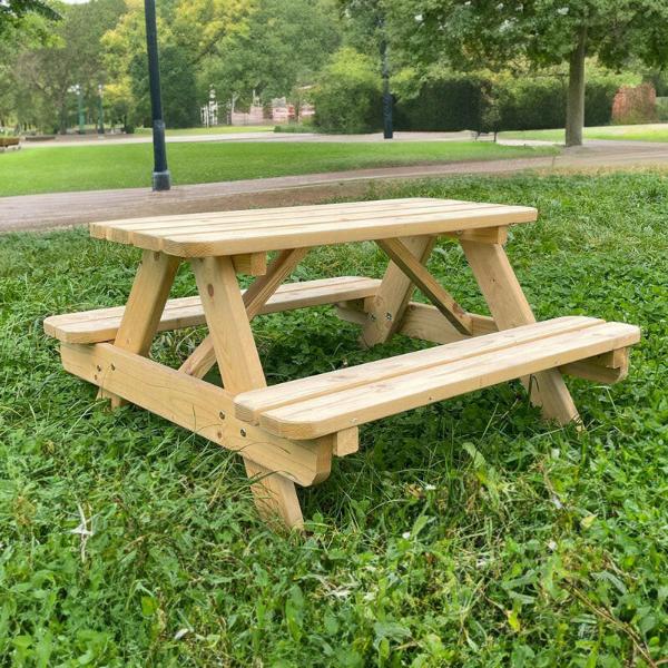 Tables de pique-nique pour enfants (28 à 40 mm.)