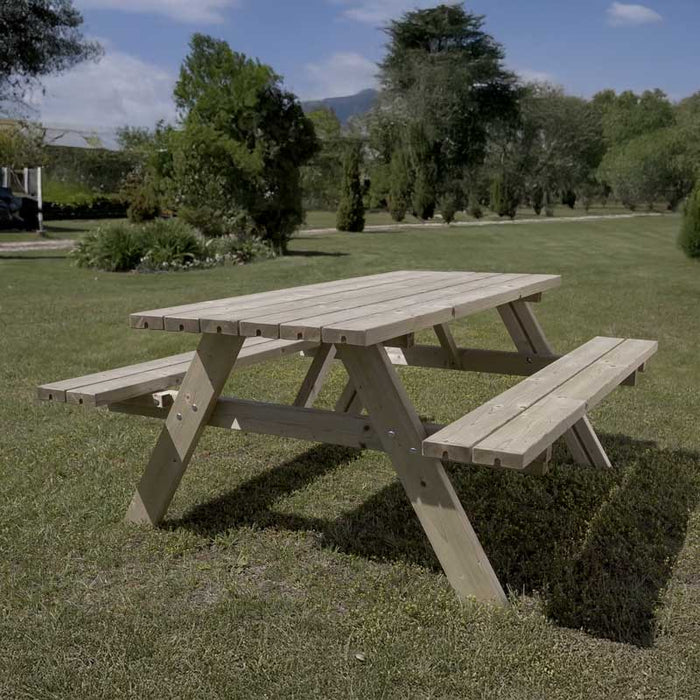 Picknicktafel Max 180 - 42 mm. dikte | PINEFLOW